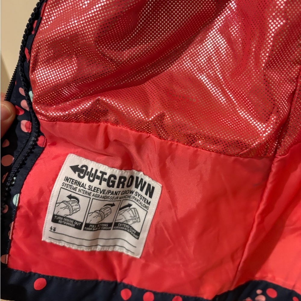 Columbia Kids 2 Piece Winter Coat Sz S 7/8 - Picture 4 of 7